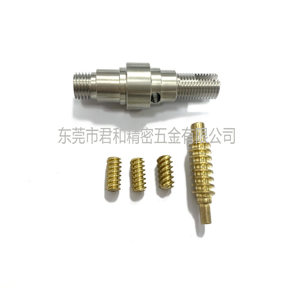 电机传动蜗杆核心精密部件